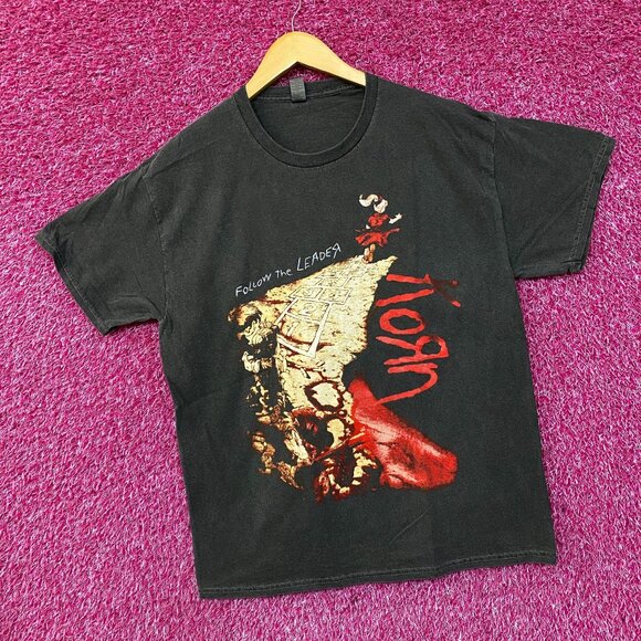 Korn Follow the Leader Nu Metal Band T-shirt Large - Picture 3 of 4